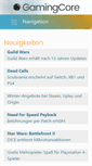 Mobile Screenshot of gamingcore.de